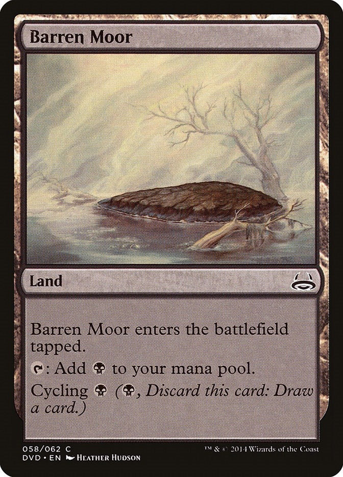 Barren Moor (58) [DD3] - MTG Single