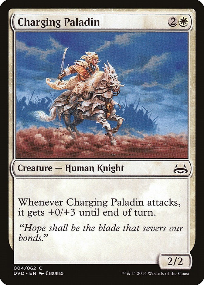 Charging Paladin (4) [DD3] - MTG Single