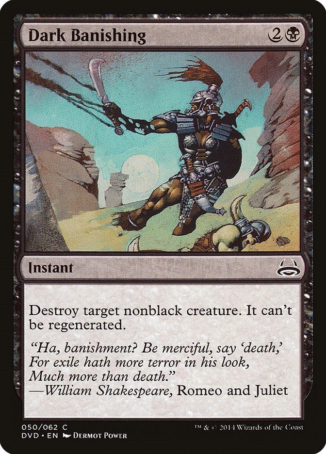 Dark Banishing (50) [DD3] - MTG Single