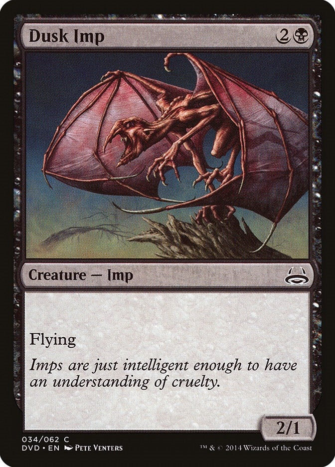 Dusk Imp (34) [DD3] - MTG Single