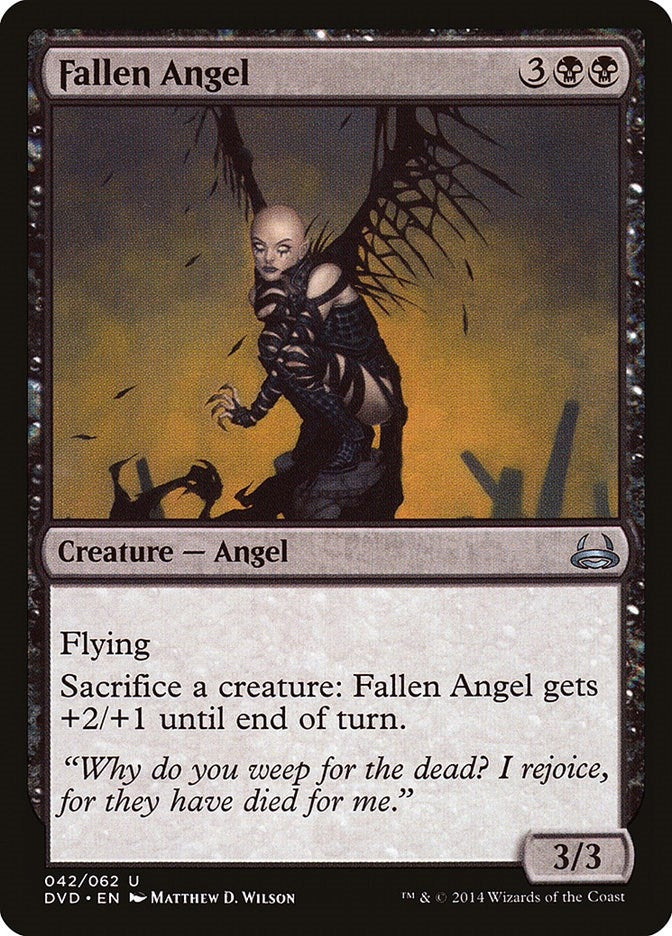 Fallen Angel (42) [DD3] - MTG Single