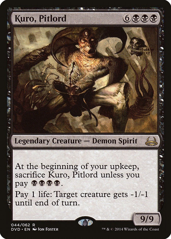 Kuro Pitlord [DD3] - MTG Single