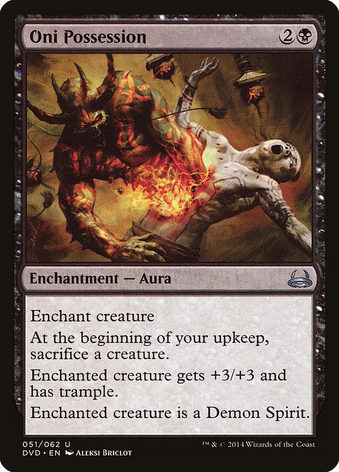 Oni Possession [DD3] - MTG Single