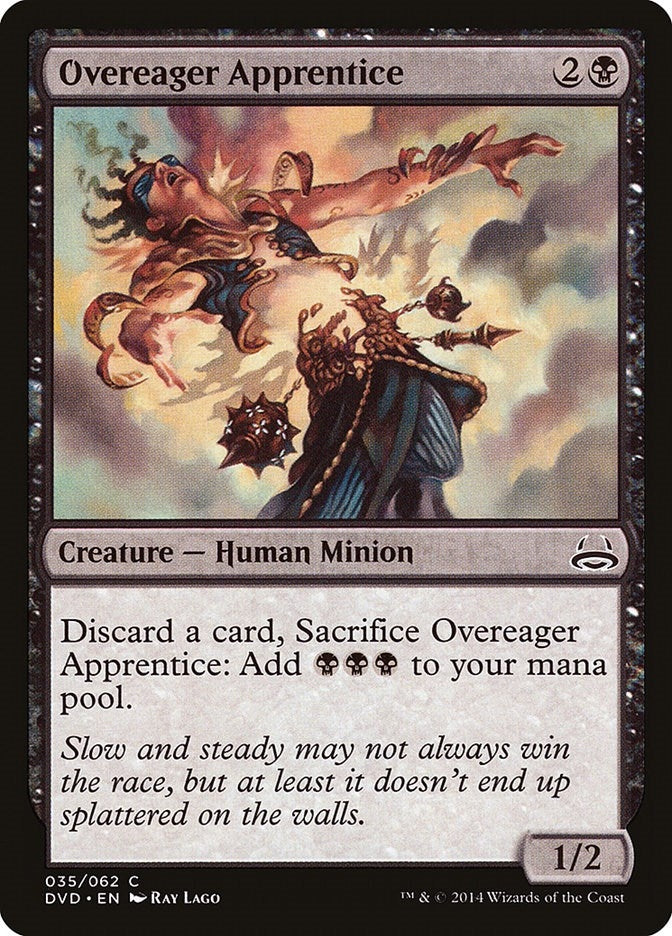 Overeager Apprentice [DD3] - MTG Single