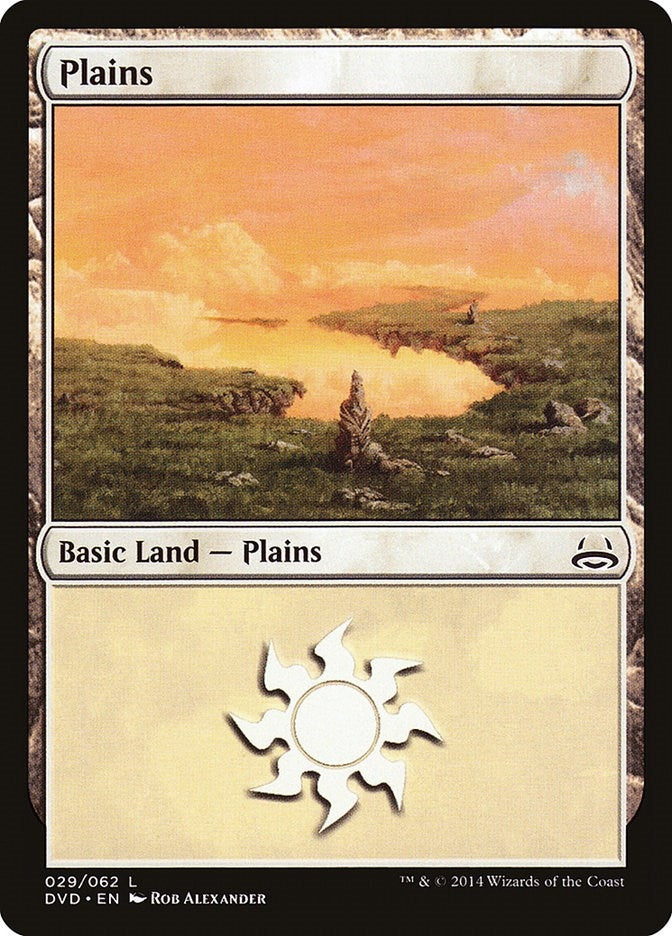 Plains (29) (Divine vs. Demonic) (29) [DD3] - MTG Single
