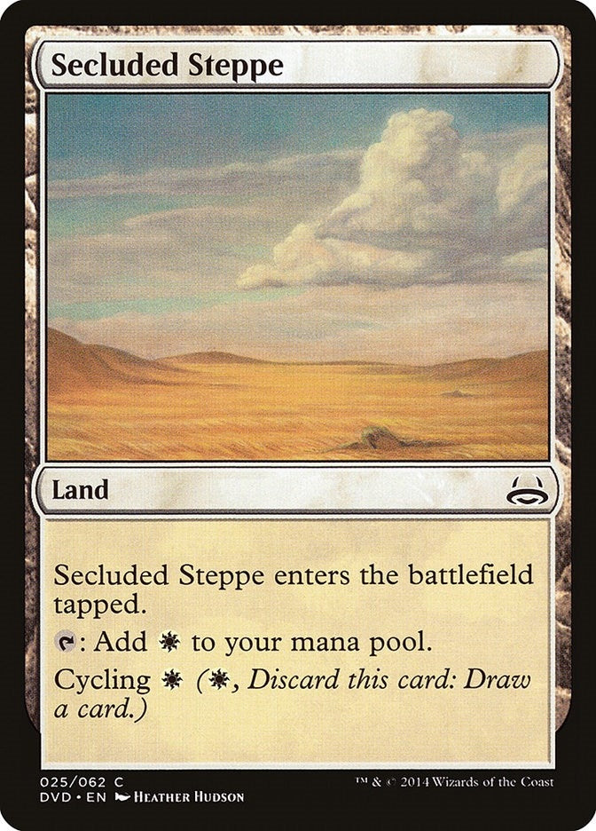 Secluded Steppe [DD3] - MTG Single
