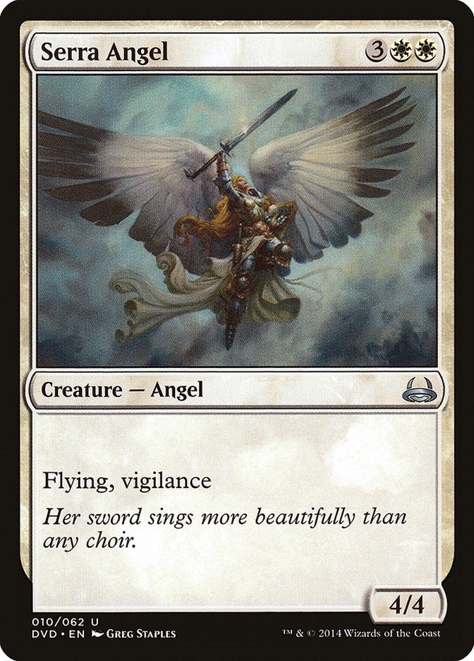 Serra Angel [DD3] - MTG Single