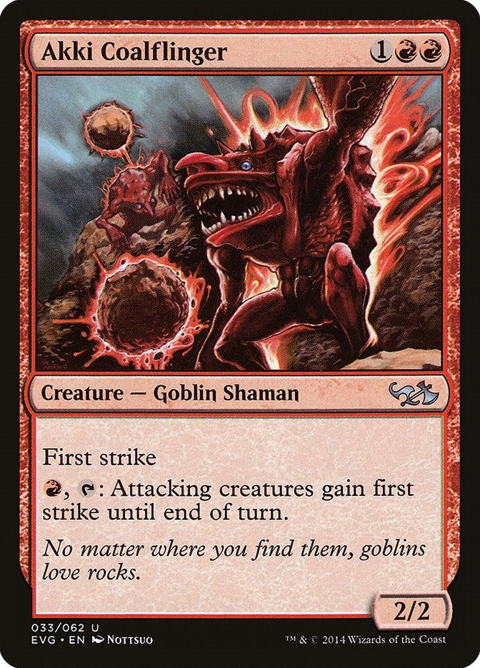 Akki Coalflinger (33) [DD3] - MTG Single