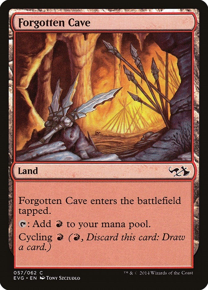 Forgotten Cave [DD3] - MTG Single