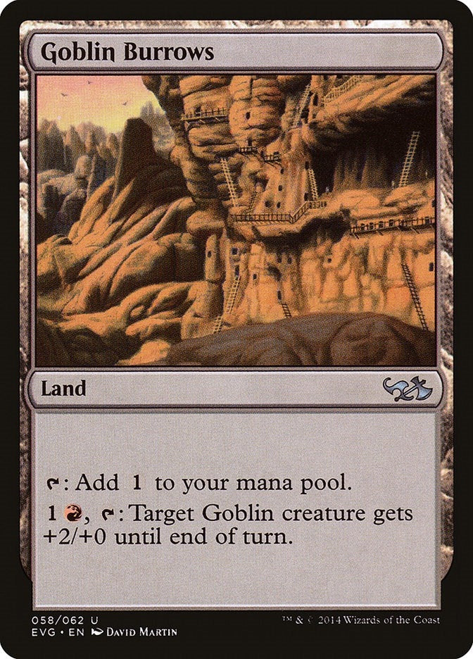 Goblin Burrows [DD3] - MTG Single