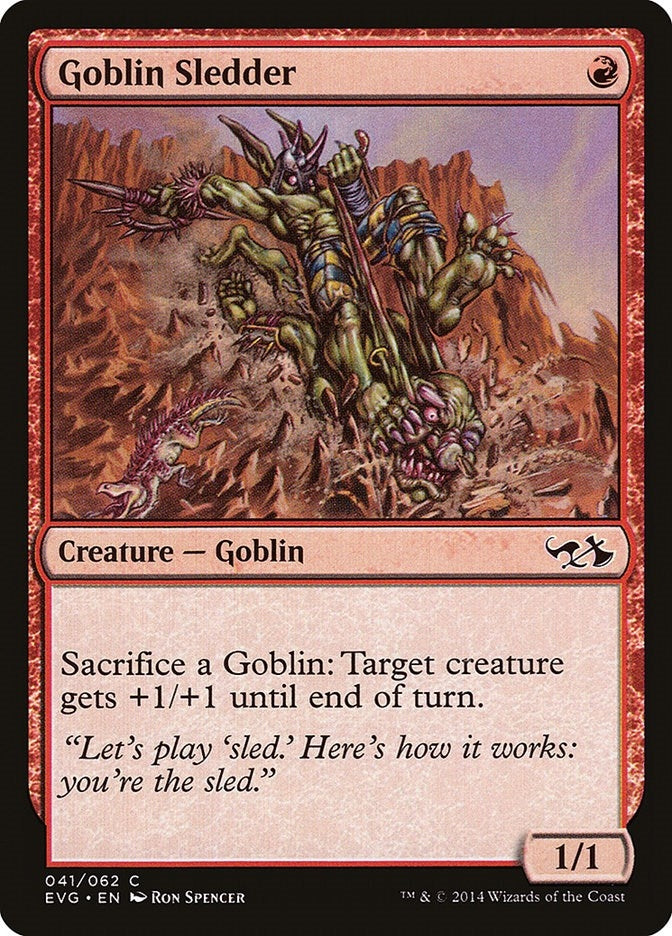 Goblin Sledder [DD3] - MTG Single