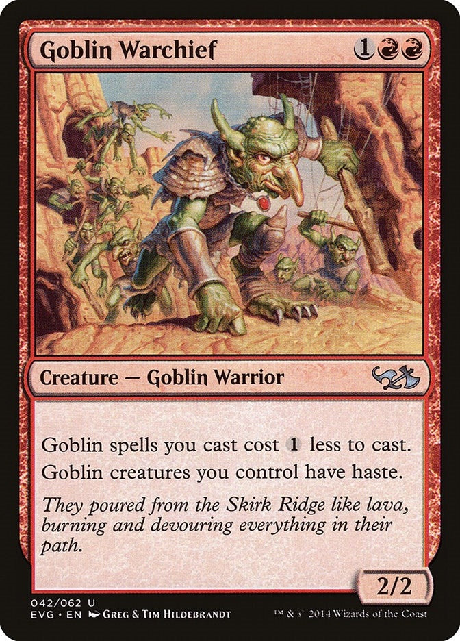 Goblin Warchief [DD3] - MTG Single