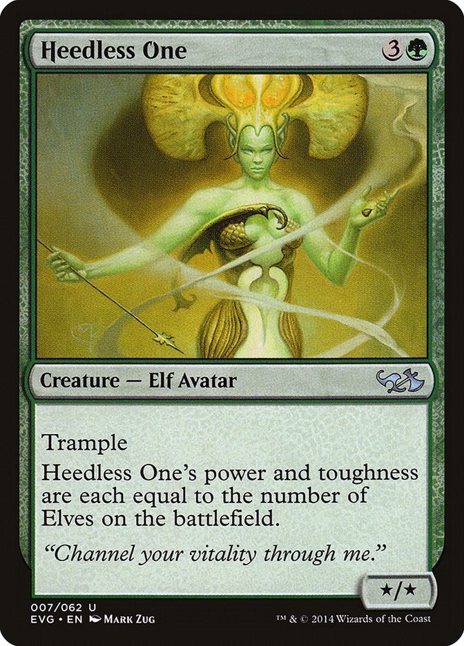 Heedless One [DD3] - MTG Single