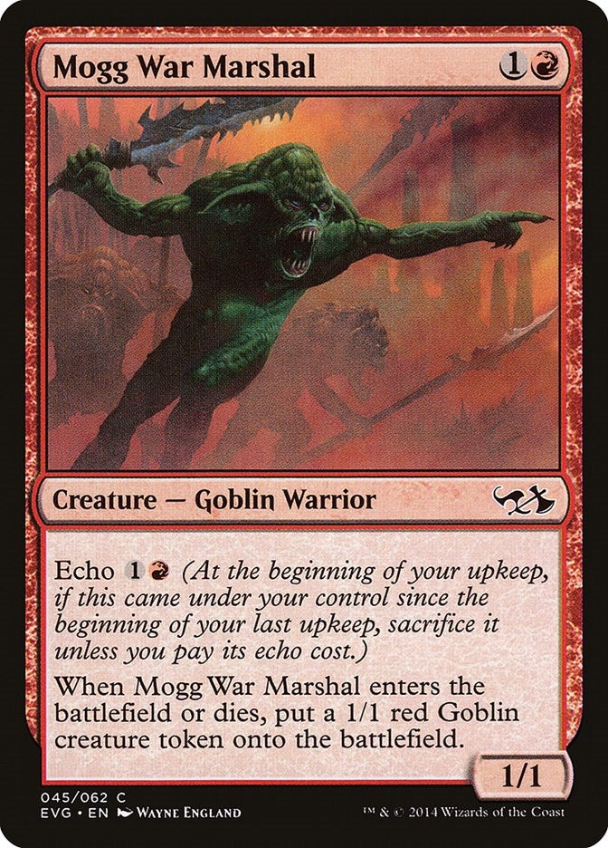 Mogg War Marshal [DD3] - MTG Single