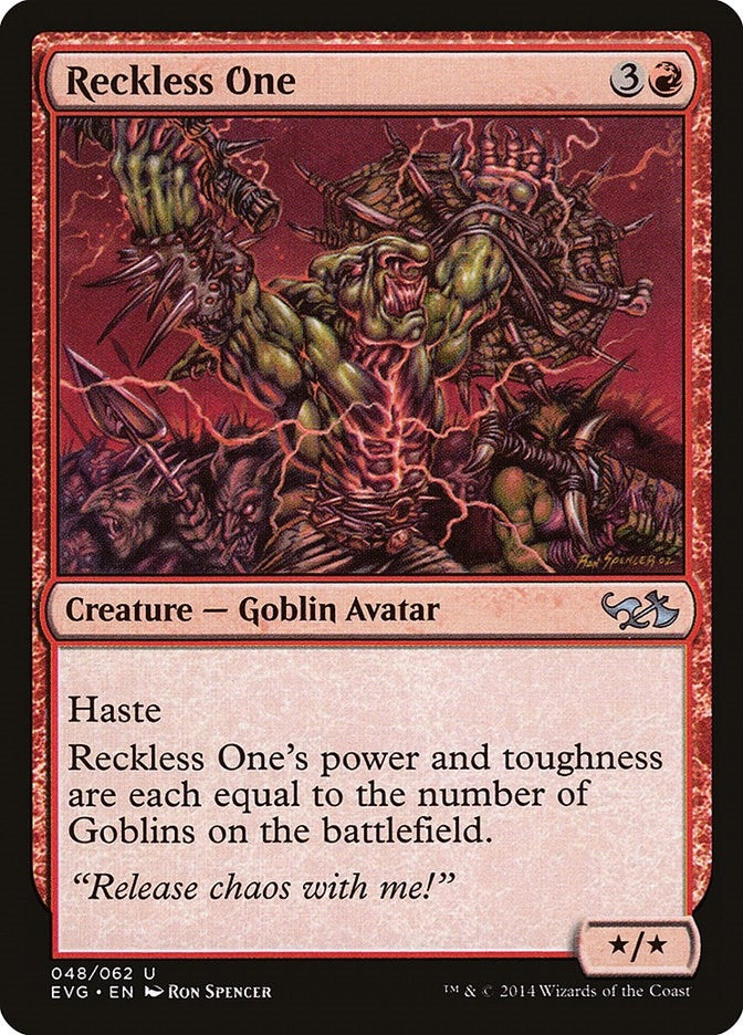 Reckless One [DD3] - MTG Single