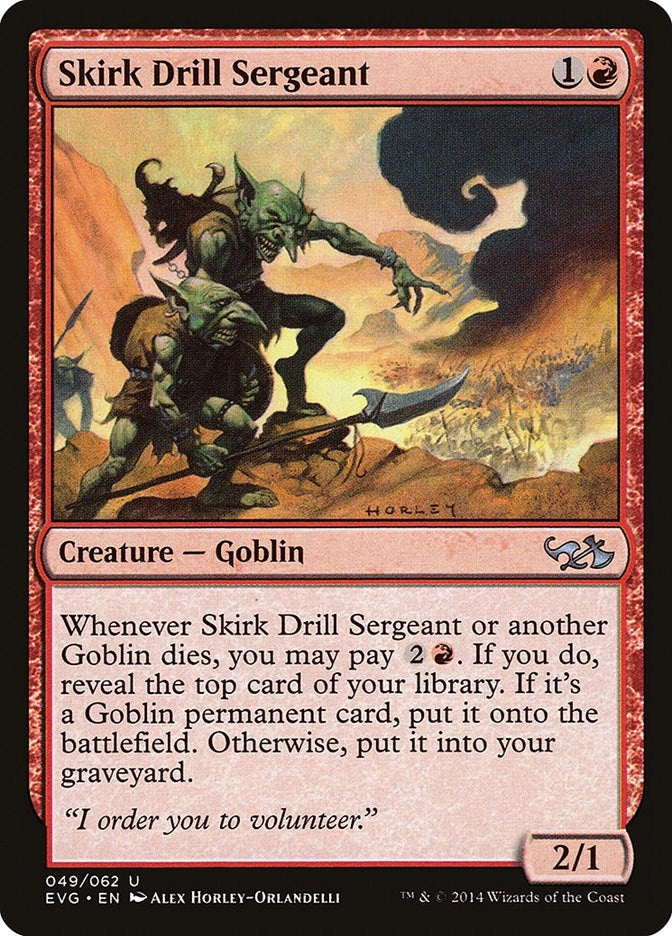 Skirk Drill Sergeant [DD3] - MTG Single