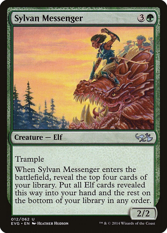 Sylvan Messenger [DD3] - MTG Single