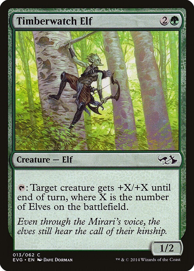 Timberwatch Elf [DD3] - MTG Single