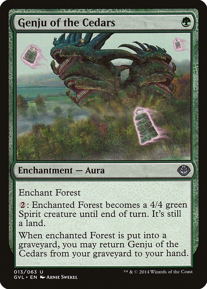 Genju of the Cedars [DD3] - MTG Single