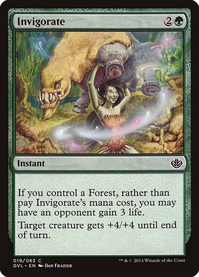 Invigorate [DD3] - MTG Single