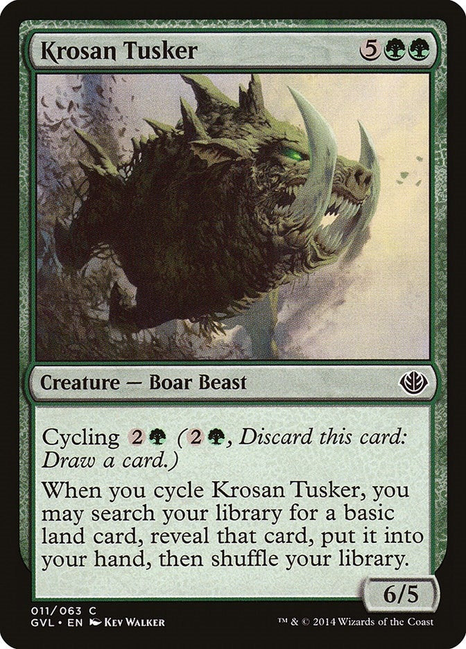 Krosan Tusker [DD3] - MTG Single