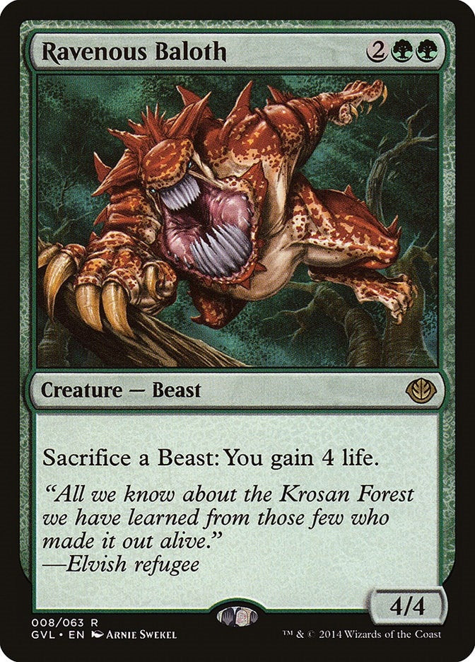 Ravenous Baloth [DD3] - MTG Single