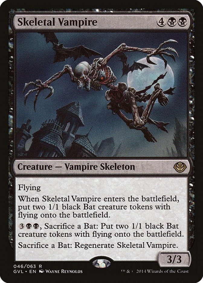 Skeletal Vampire [DD3] - MTG Single