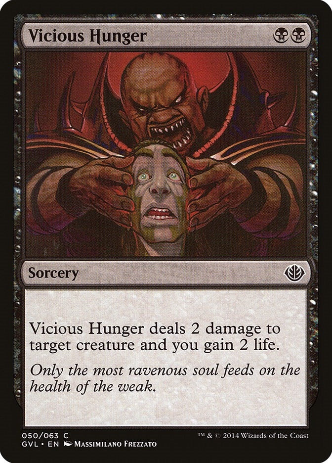 Vicious Hunger [DD3] - MTG Single