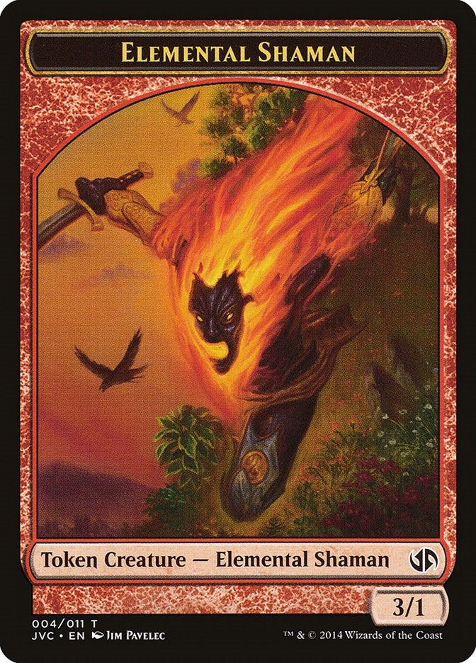 Elemental Shaman Token (0) [DD3] - MTG Single