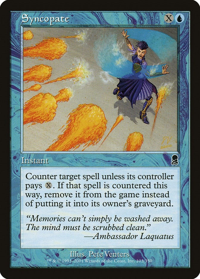Syncopate (103) [ODY] - MTG Single