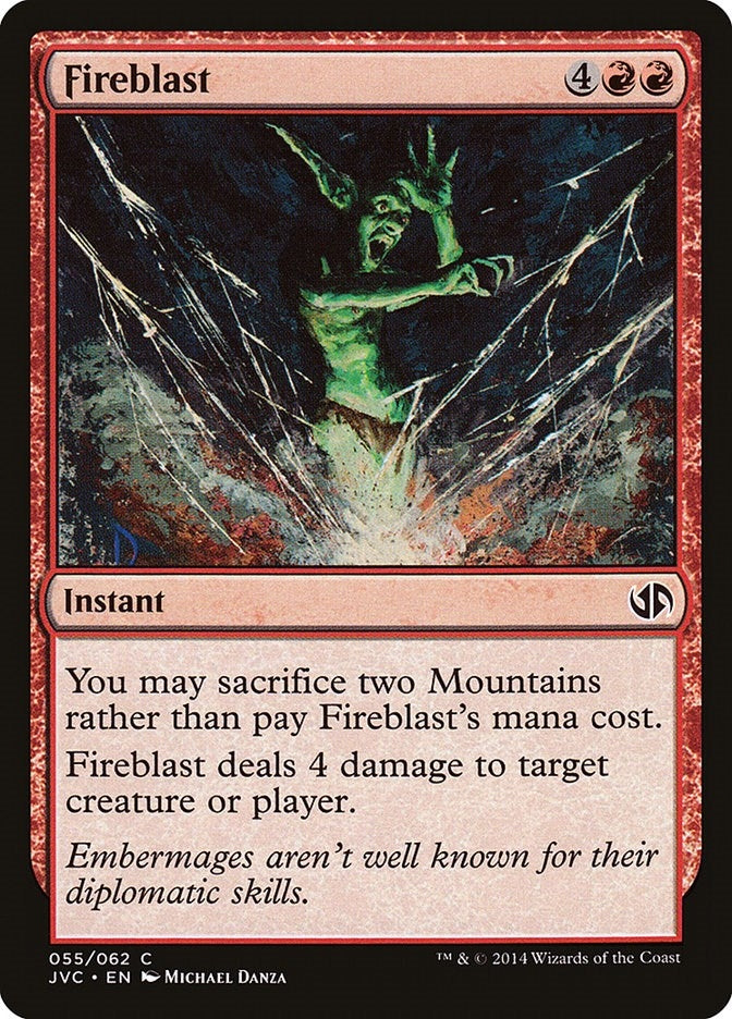 Fireblast (55) [DD3] - MTG Single