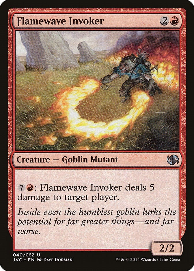 Flamewave Invoker (Jace vs. Chandra) [DD3] - MTG Single