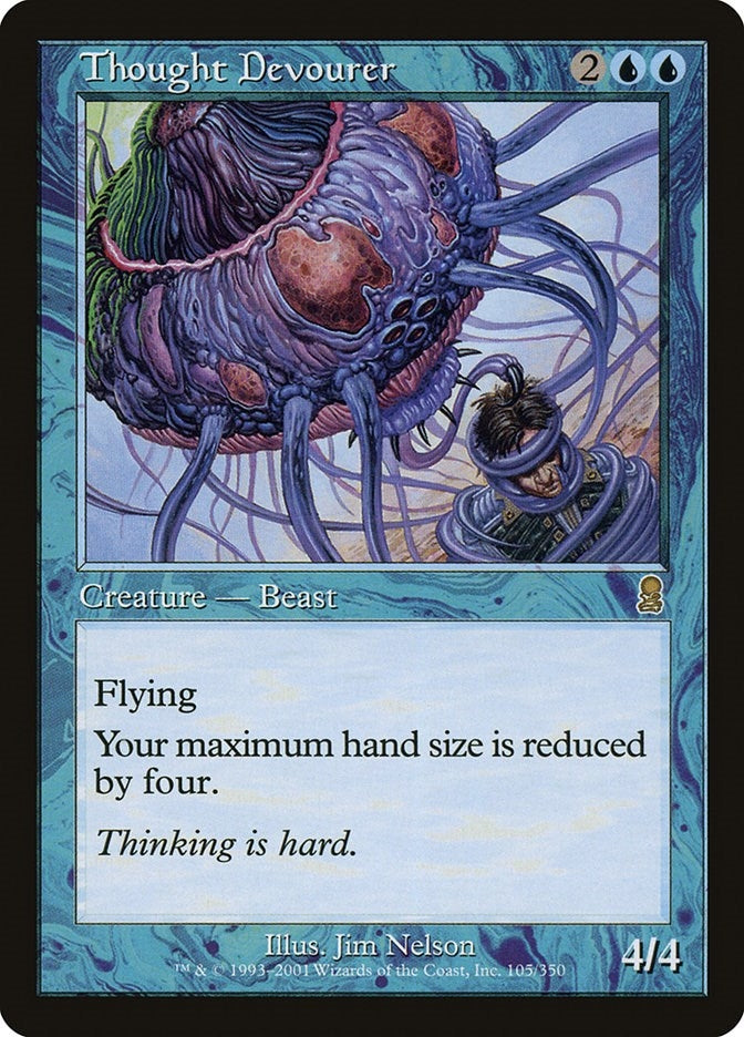 Thought Devourer (105) [ODY] - MTG Single
