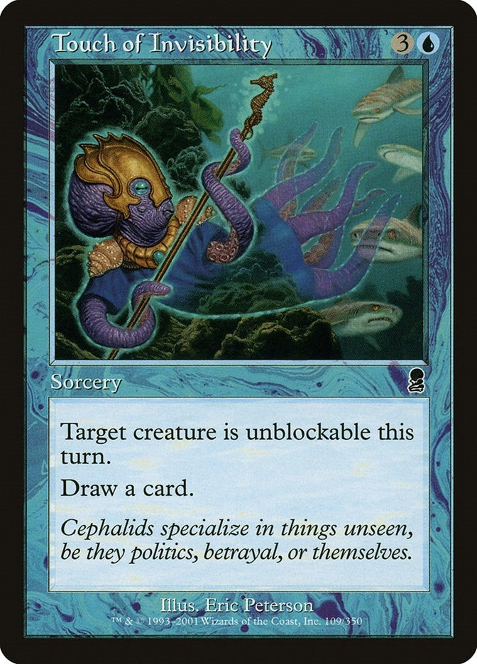 Touch of Invisibility (109) [ODY] - MTG Single