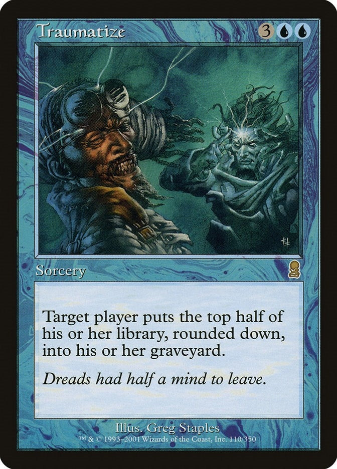 Traumatize (110) [ODY] - MTG Single