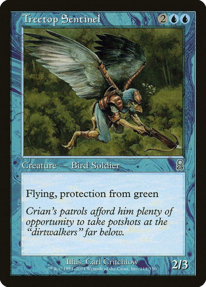 Treetop Sentinel (111) [ODY] - MTG Single