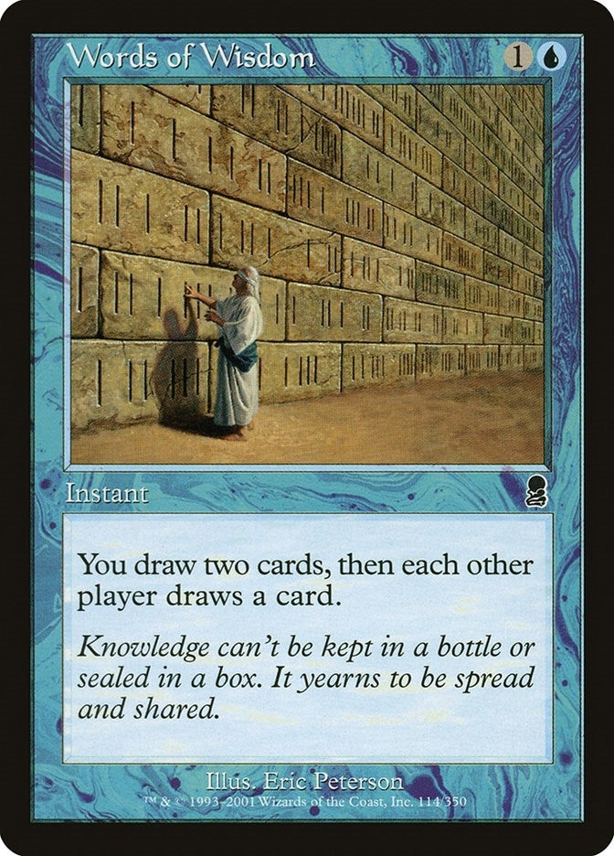 Words of Wisdom (114) [ODY] - MTG Single