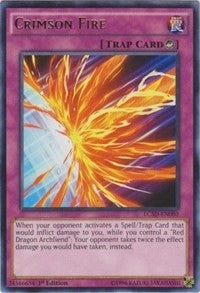 Crimson Fire (5080) (LC05) - YuGiOh Single
