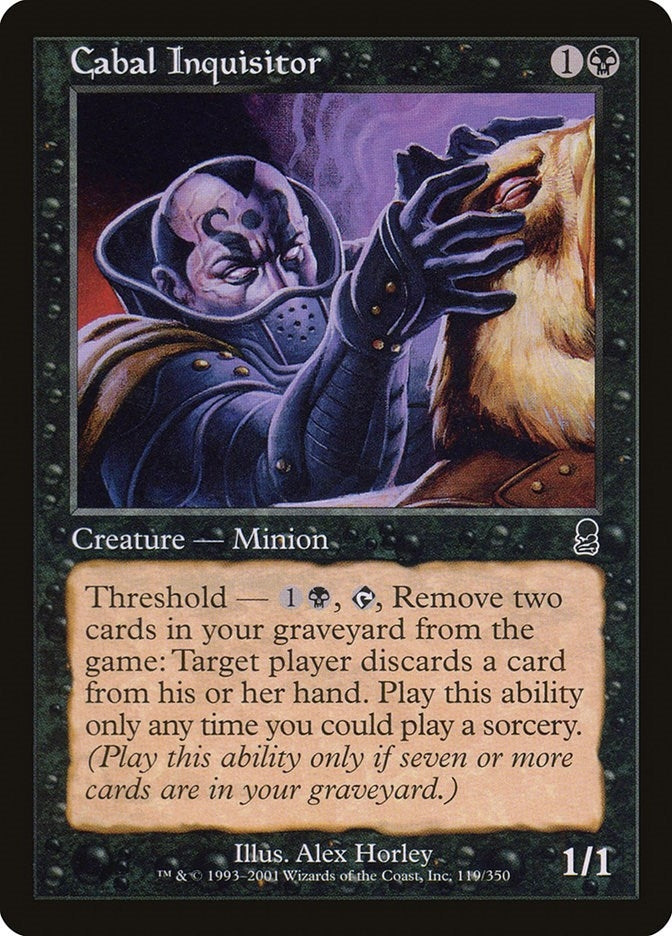 Cabal Inquisitor (119) [ODY] - MTG Single