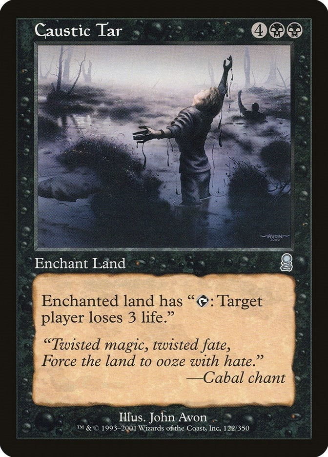Caustic Tar (122) [ODY] - MTG Single