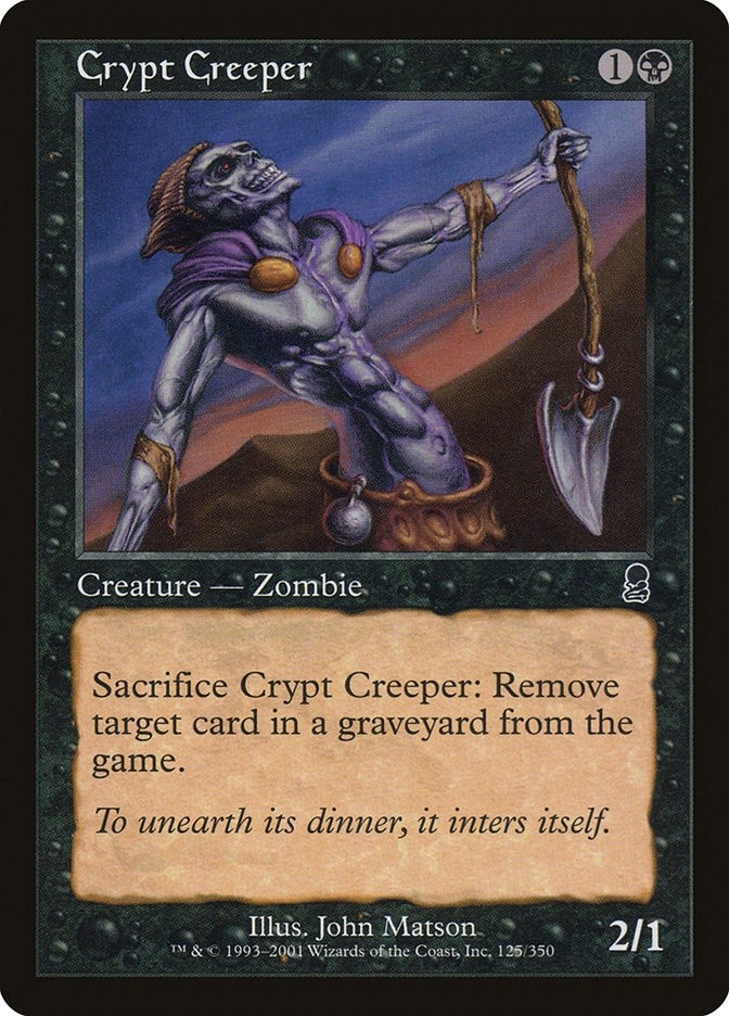 Crypt Creeper (125) [ODY] - MTG Single