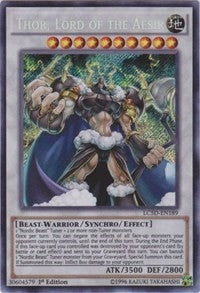 Thor Lord of the Aesir (5189) (LC05) - YuGiOh Single
