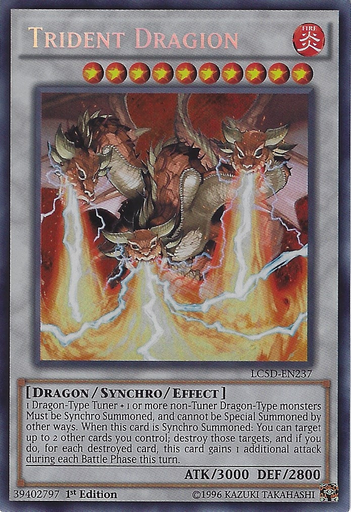 Trident Dragion (5237) (LC05) - YuGiOh Single