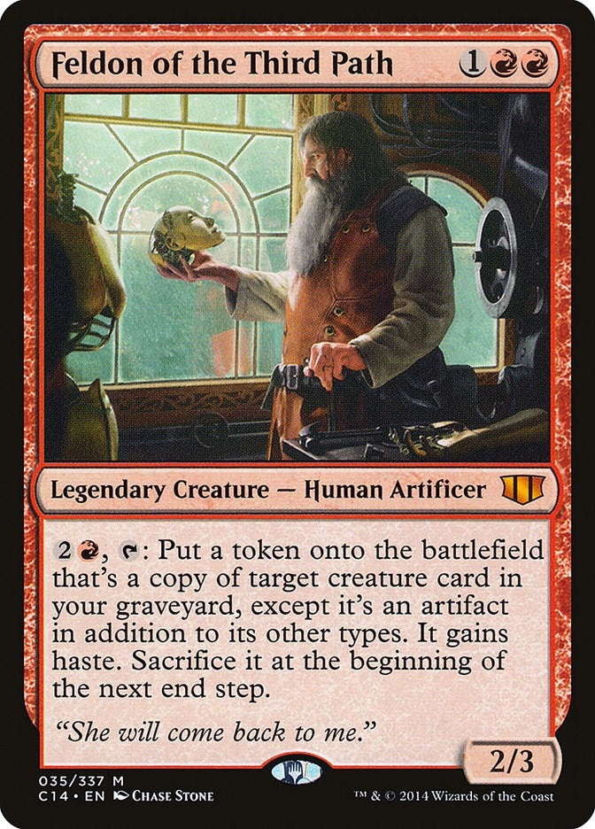 Feldon of the Third Path (35) [C14] - MTG Single
