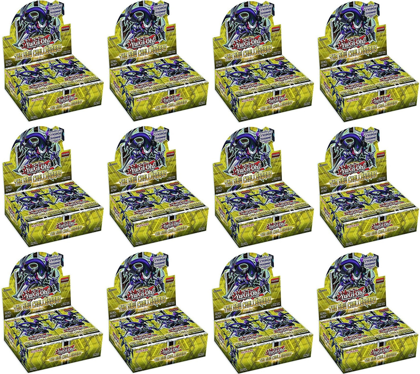 The New Challengers Booster Box Case [1st Edition] (NECH) - YuGiOh Sealed