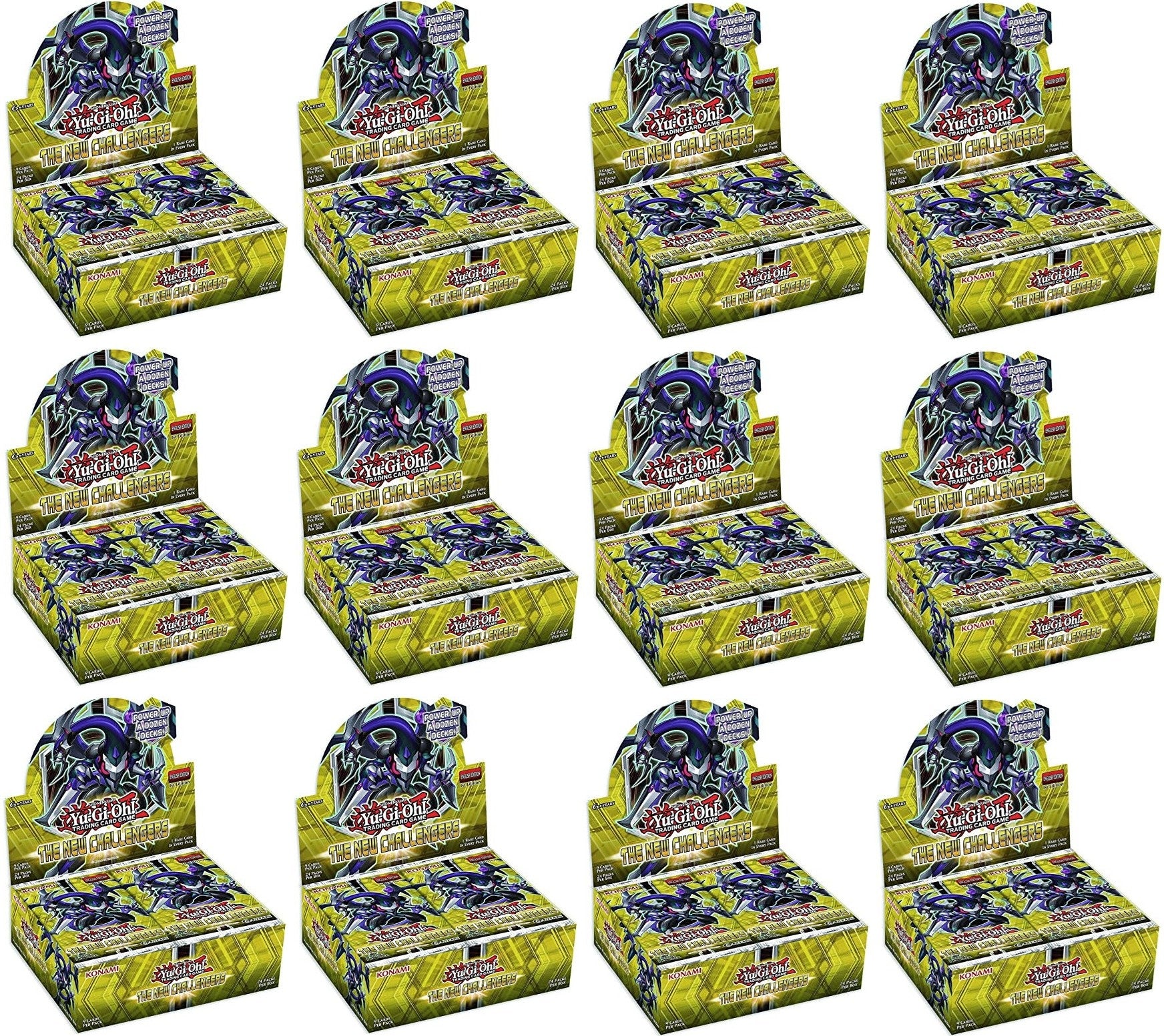 The New Challengers Booster Box Case [1st Edition] (NECH) - YuGiOh Sealed