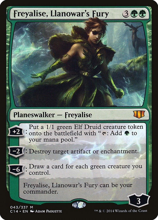 Freyalise Llanowar’s Fury (43) [C14] - MTG Single