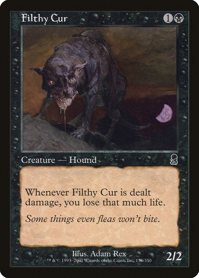 Filthy Cur (136) [ODY] - MTG Single