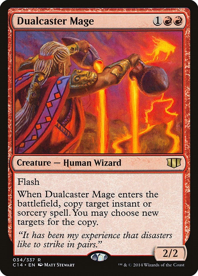 Dualcaster Mage (34) [C14] - MTG Single