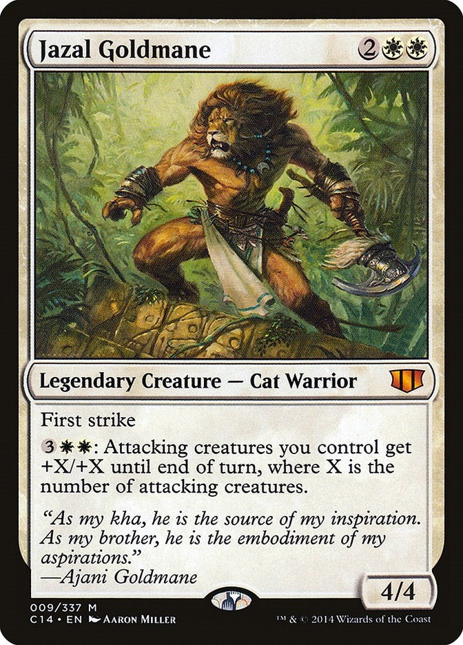 Jazal Goldmane (9) [C14] - MTG Single